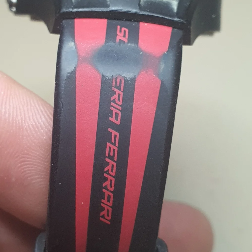 Scuderia Ferrari Pit Crew Black/Red Men's Watch *Send Offers*
